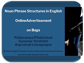 Noun Phrase Structures in English
OnlineAdvertisement on Bags